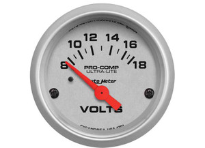 Auto Meter - 2in Voltmeter 818 Volts Sse Ultralite - 4391