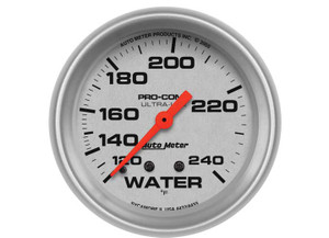 Auto Meter - 25/8in Water Temp 120 240f 6ftline Mech - 4432