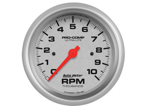 Auto Meter - 33/8in Tach 10000 Rpm Indash Elec - 4497