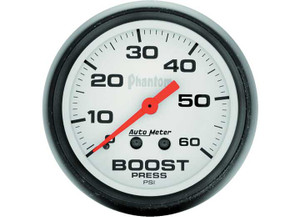 Auto Meter - 2in Boost 060 Psi Mech Phantom - 5705
