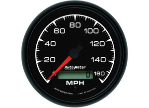 Auto Meter - 33/8in Speedo 160 Mph Indash Prog Es - 5988