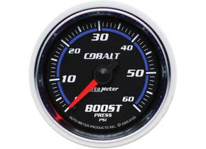 Auto Meter - 21/16in Boost 060 Psi Mech Cobalt - 6105
