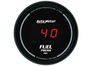 Auto Meter - 21/16in Fuel Press 0 100 Psi Digital Black - 6363