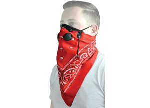 ATV-TEK - Pro Series Bandana Style Dust Maskred - BDMRED