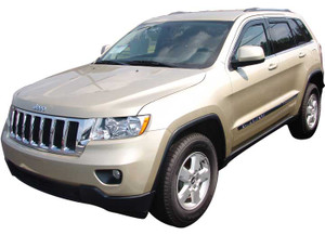 Auto Ventshade - 11c Grand Cherokee 4pc Inchannel Ventvisorsmoke - 194252