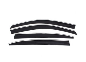 Auto Ventshade - 14c Cherokee Ventvisor Low Pro 4pc Chrm Trm - 794065