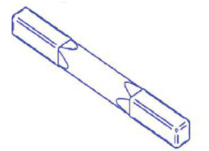 BAL RV - Shaft Flex Drive .125in X 1.875in - 854761