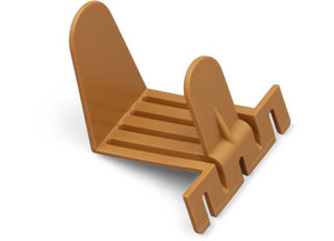 B&B Molders - Sliding Door Guide Tan - 94159