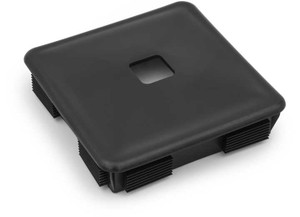 B&B Molders - 4in Barbed Bumper Plug Black - 94163