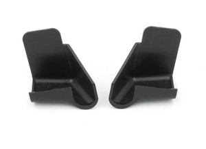 B&B Molders - Short Rain Gutter Spouts 4/pk Black - 94169