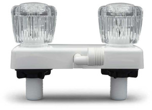 B&B Molders - Replacement Shower Faucet Polar White - 94203