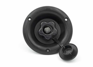 B&B Molders - City Water Dish W/plastic Check Valve Black - 94221