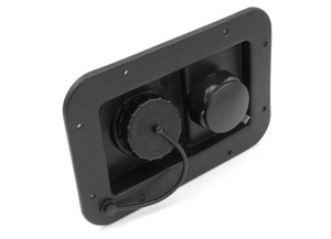 B&B Molders - City/gravity Dish Plastic Check Valve Black - 94223