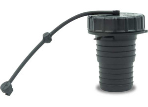 B&B Molders - Gravity Water Fill Cap/strap/spout Black - 94246