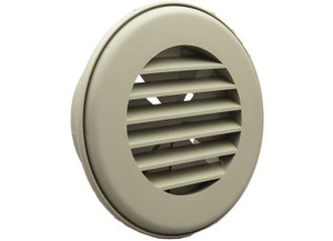 B&B Molders - Heat Vent 4in Connection W/damper Tan - 94269