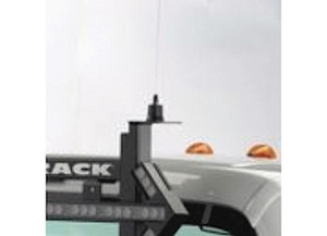 Backrack - Antenna Bracket 3.50in Square W/ 7/8in Hole Safety Rack Louvered Insert - 91009