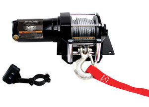 Bulldog Winch - 3000lb Atv Winch With Minirocker Switch Mounting Channel Roller Fairlead - 15002