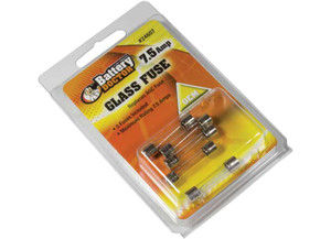 Battery Doctor - Agc Glass Fuse7.5a5pcs Retail Pkg - 24607