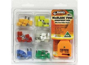 Battery Doctor - 42pc Minblade Fuse Kit W/pullertester - 30915
