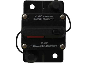 Battery Doctor - Manual Reset Circuit Breakers  100 Amp (w/ Terminal Covers)each - 31202-7