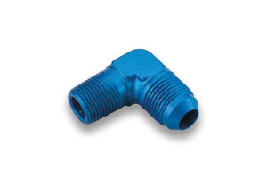 Big End Performance - 1/2in Npt To 12an Blue 90 Degree Adapter - 12222