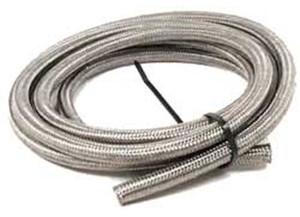 Big End Performance - Braided Hose 50ft Silver - 13011