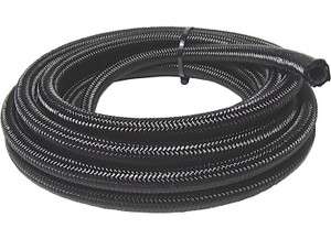 Big End Performance - 10an X 10ft Black Nylon Braided Hose - 13022