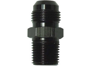 Big End Performance - 3/8in Npt To 10an Black Straight Adapter Fitting - 14016