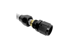 Big End Performance - 3/8 Tube To 6 Female Black Hard Tube Adapter - 14310