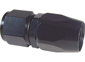Big End Performance - Black Straight Swivel Aluminum Hose End 16an - 14500