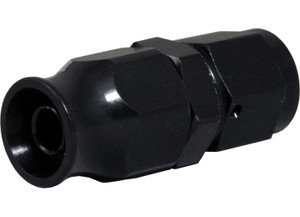 Big End Performance - Ptfe Alum Black Hose End 4an Straight - 23402