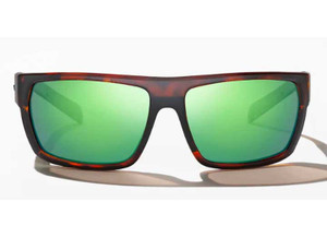 Bajio Sunglasses - Palometa Green Mirror Glass Brown Tort Matte - PAL121112