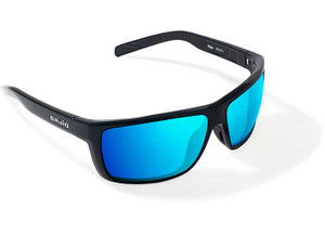 Bajio Sunglasses - Sigs Blue Mirror Glass Black Gloss - SIG210011