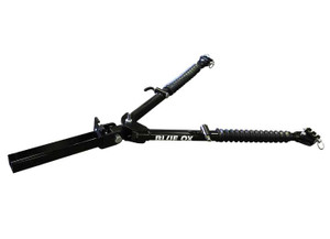 Blue Ox - Alpha 2 Tow Bar  6500 Lbs Towing Capacity. Mounts & Stores On Back Of Rv. Safety Cables Included - BX7380