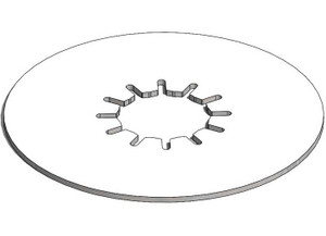 Blue Ox - Kit Lube Plate 10in Hdpe - BXR9004