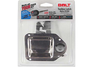 Bolt Lock - (clamshell) 15c F150/16c F250/f350/f450/13c Transit/connect W/side Cut Key Tool Box Latch Retro - 7023550