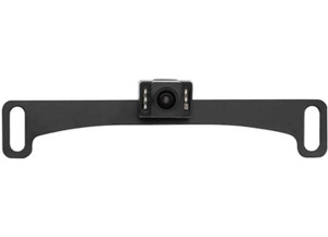 Boyo - Concealed License Plate Backup Camera W/active Parking Lines & Led Lightsblack - VTL17LTJ