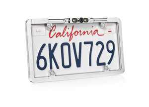 Boyo - Multiviewing Ultra Slim Fullframe License Plate Backup Camera W/led Lightschr - VTL275HDL
