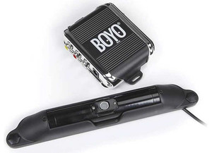 Boyo - Black Bartype Rearview Camera W/wireless Receiver Package - VTX420
