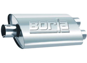 Borla Exhaust - 3in 2.5in 19x4x9.5 Center/dual Muffler - 40349