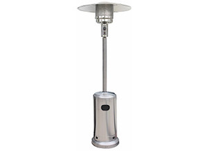 Blue Sky Outdoor Living - Steel Gas Patio Heater Stainless - PHG8732SS