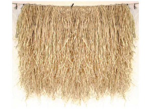 Beavertail Boats and Decoys - Ghillie Grass Natural  All Natural Raffia Grass Mat - 400162