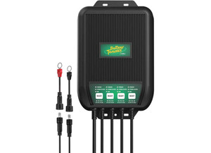 Battery Tender - Wavecharge Pro 4 Bank Marine 40 Amp/ 12v Battery Charger - 022-1009-DL-WH
