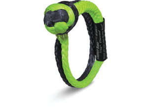 Bubba Rope - 7/16 Gatorjaw Pro Green/black Synthetic Shackle - 176745PROGB