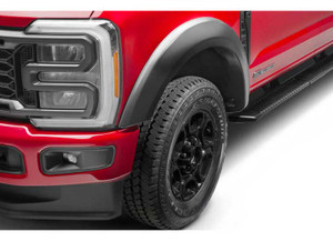 Bushwacker - 23c F250/f350 Super Duty Fender Flare Extendafender Style 2pc Fr Smooth Blk - 20147-02