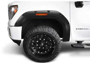 Bushwacker - 19c Silverado 1500 Pocket Style Front Fender Flares 2pc Black - 40173-02