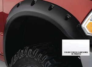 Bushwacker - 1418 Silverado 1500 Crew Cab Sb (69.3in) Pocket Style Fender Flares  Summit Wh - 40959-14