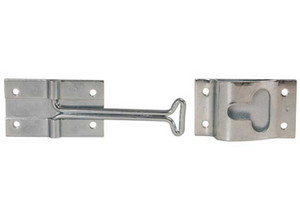 Buyers - Hold Back Door 6in Hook & Keeper Stain - DH5006SS