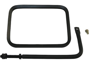 Crown Automotive - Blk Textured Safari Single Mirror - RT30004