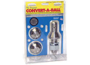 Convert-A-Ball - (blister/retail Package)1in Shank 1 7/8in & 2in Stainless Balls - 903B